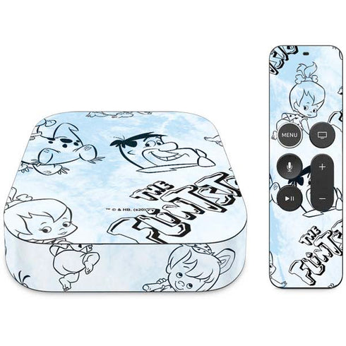 The Flinstones The Flintstones Tie Dye Print Apple TV Skin